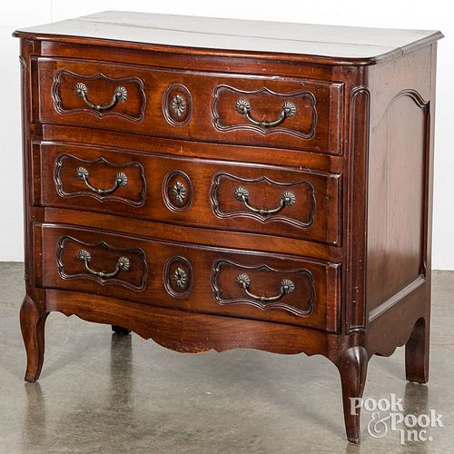 Italian mahogany dresser, late 19th c.