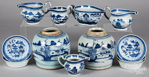 Chinese export porcelain Canton tablewares