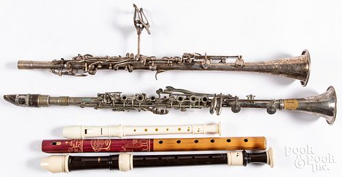 Five musical instruments