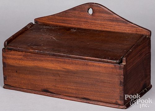 Pennsylvania stained poplar hanging wall box