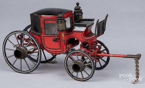 Lutz style metal carriage, 19th c.