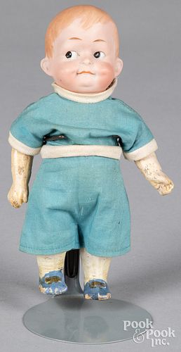 Ernst Heubach bisque head googly eye boy doll