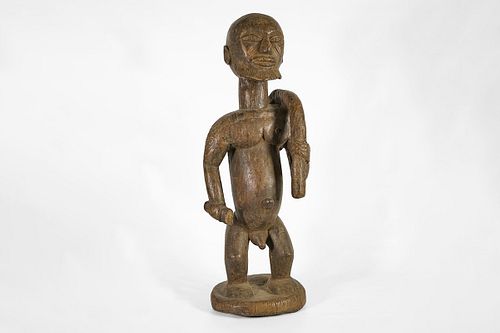 Standing Male Dogon Statue 28" – Mali