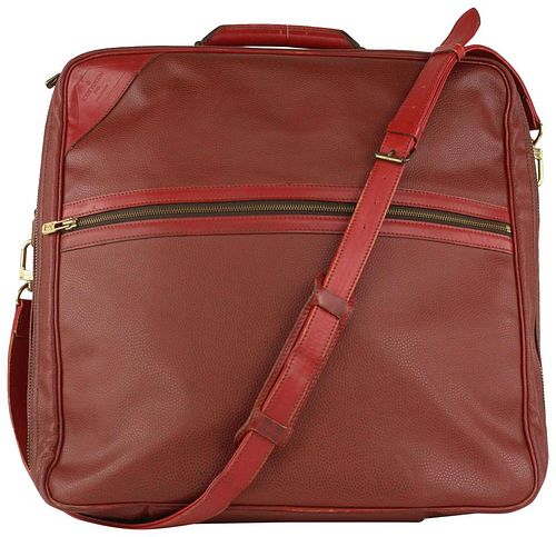 LOUIS VUITTON 1986 LV CUP RED TRAVEL BAG