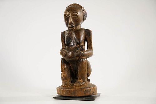 Luba Maternity Statue 12" - DR Congo