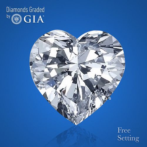 3.04 ct, D/VVS2, Heart cut GIA Graded Diamond. Appraised Value: $197,600 