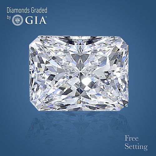 3.01 ct, D/IF, TYPE IIa Radiant cut GIA Graded Diamond. Appraised Value: $311,500 