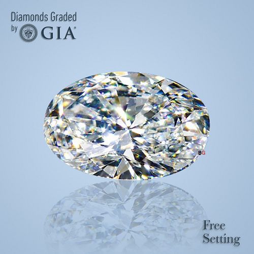 3.02 ct, D/VVS2, Oval cut GIA Graded Diamond. Appraised Value: $196,300 