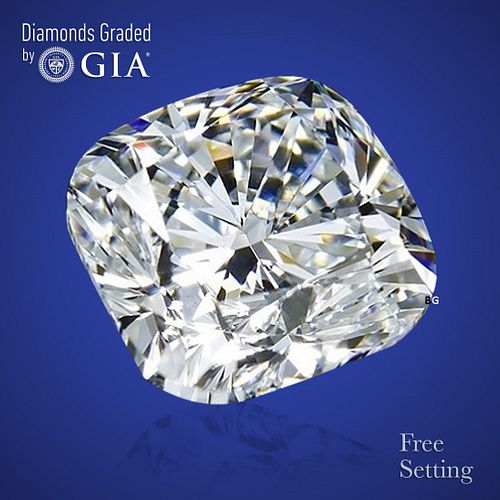 2.55 ct, D/IF, Cushion cut GIA Graded Diamond. Appraised Value: $113,700 