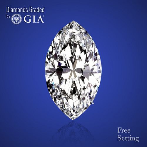 2.01 ct, D/VS1, Marquise cut GIA Graded Diamond. Appraised Value: $65,000 