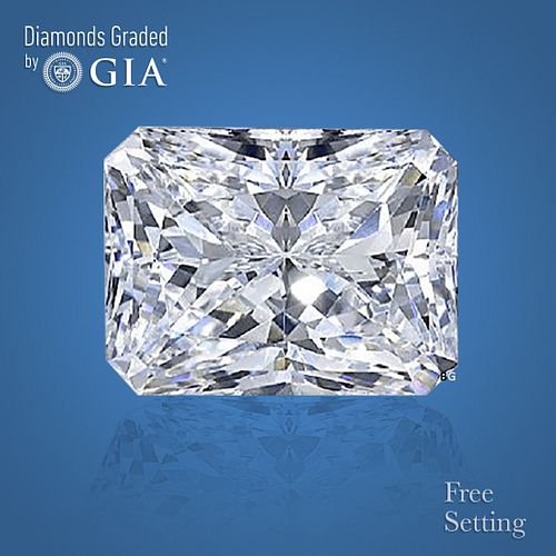 2.51 ct, E/VS1, Radiant cut GIA Graded Diamond. Appraised Value: $76,800 