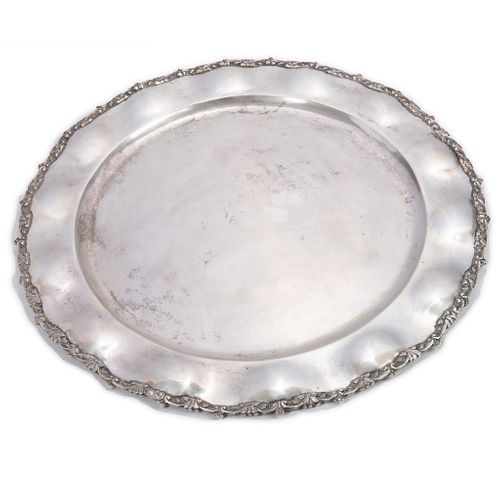 Mexican sterling platter