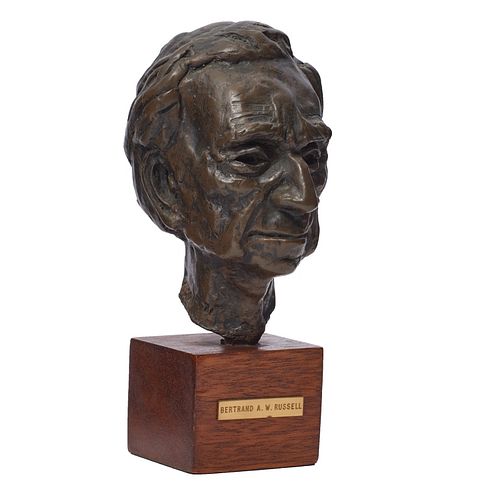 Composition Bust of Bertrand Russell