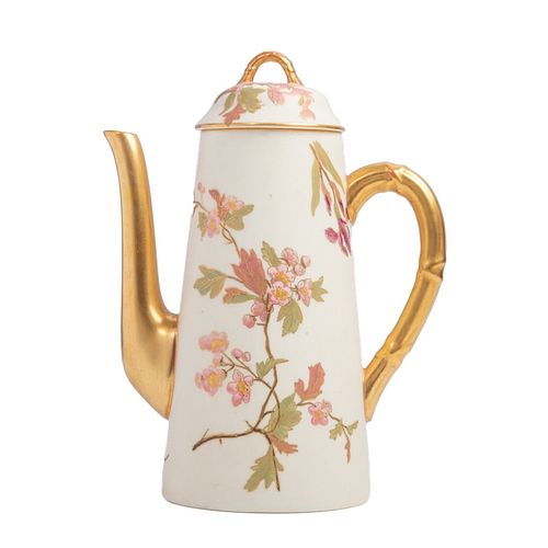 Royal Worcester Covered Pitcher