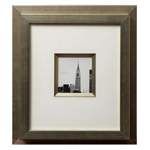 Framed Photograph of Chrysler Building
