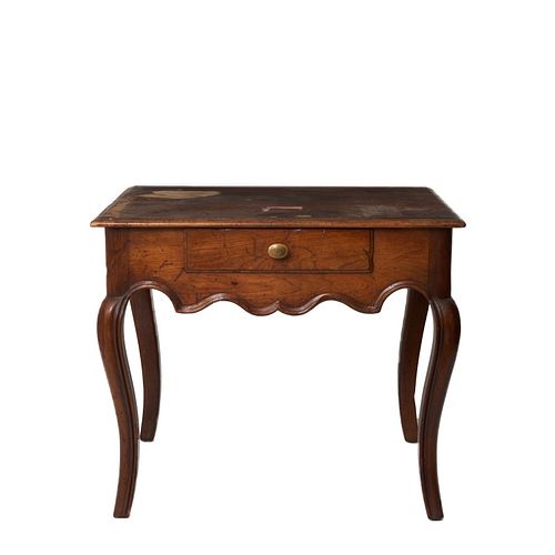 French Provincial 1 drawer table by Baker