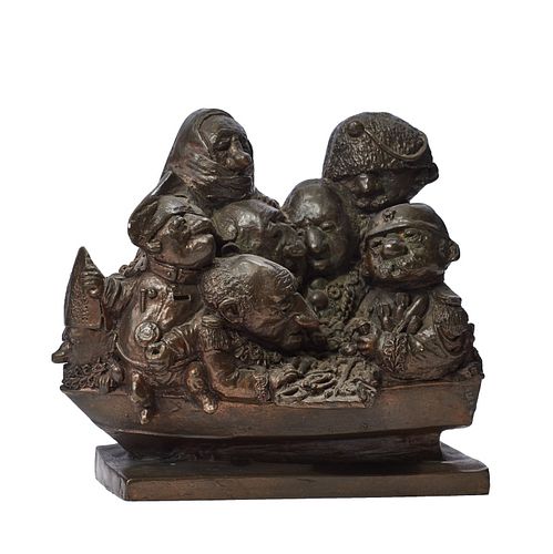 Limited Edition Bronze Figural Group