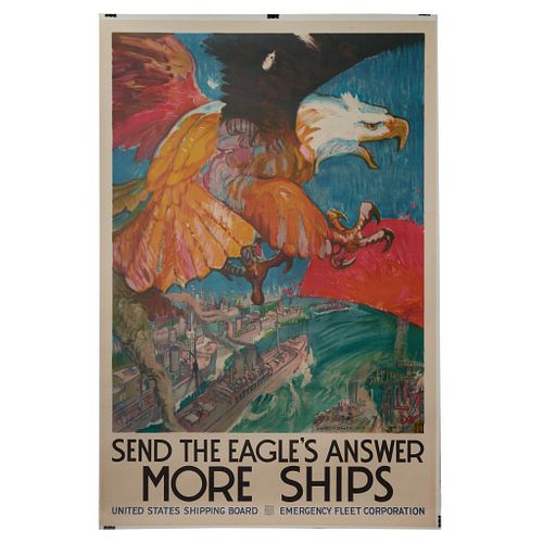 Send The Eagles Original Vintage Poster