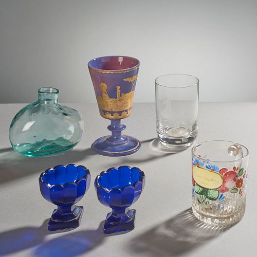 Group Of Antique Glass Items