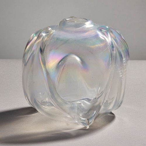 Art Glass Vase, Mid 20th Century.