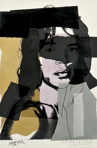 Andy Warhol (American, 1928-1987)      Mick Jagger