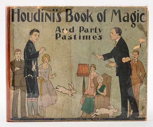 Houdini's Book of Magic & Party Pastimes