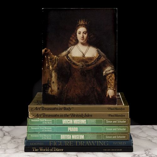 Libros sobre Arte Europeo.  La Colección de Armand Hammer / Art Treasures in the British Isles. Pzs: 8.