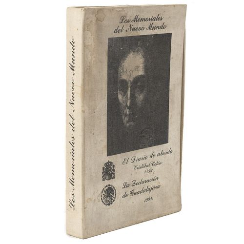 Vásquez Colmenares, Gonzalo. Los Memoriales del Nuevo Mundo / El Diario de Abordo Cristobál Colón 1492 / Manuscrito de Fr...