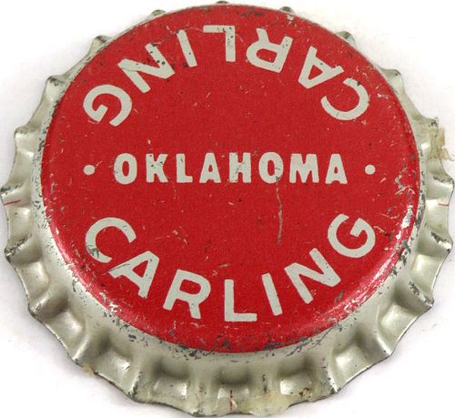 1950 Carling, OK Tax Cork Backed Crown Cleveland Ohio
