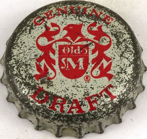 1955 Old Milwaukee Draft Beer Plastic Backed Crown Milwaukee Wisconsin