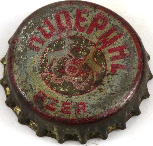 1958 Hudepohl Beer Cork Backed Crown Cincinnati Ohio