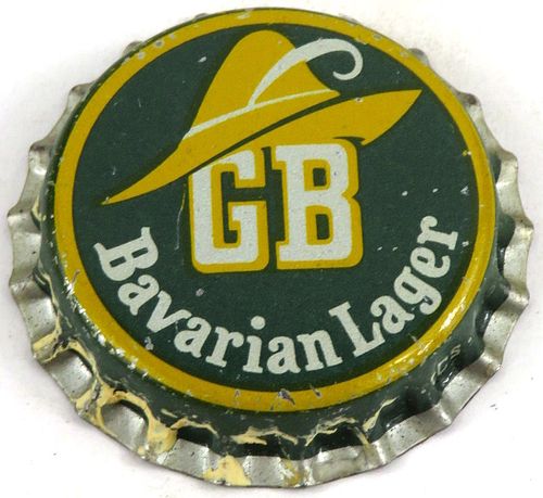 1950 GB Bavarian Lager Beer Cork Backed Crown Santa Rosa California