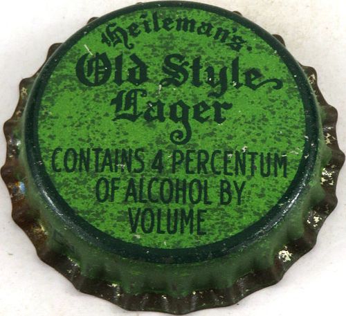 1933 Old Style Lager Beer Cork Backed Crown La Crosse Wisconsin