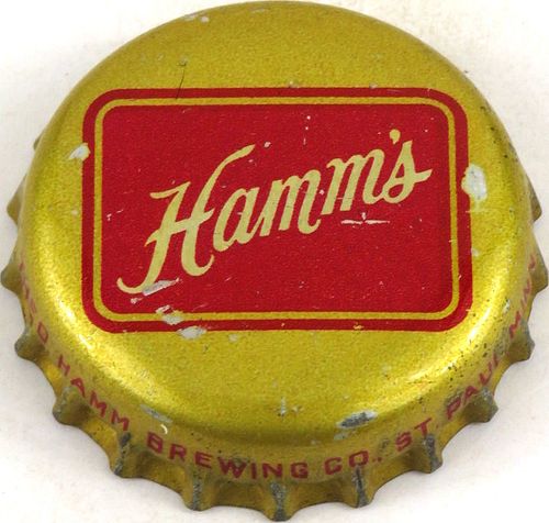 1953 Hamm's Beer (CCS) Cork Backed Crown Saint Paul Minnesota