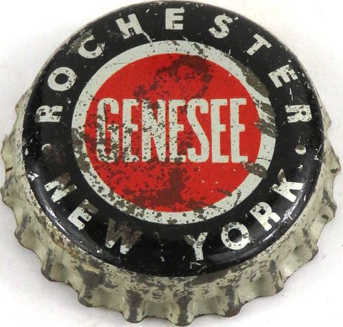 1940 Genesee Beer Cork Backed Crown Rochester New York