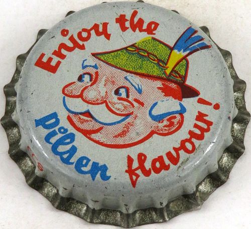 1955 Labatt's Beer Cork Backed Crown London Ontario