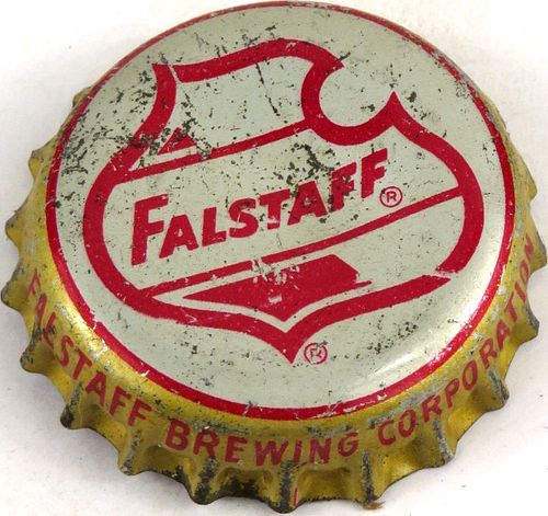 1954 Falstaff Beer Cork Backed Crown Saint Louis Missouri