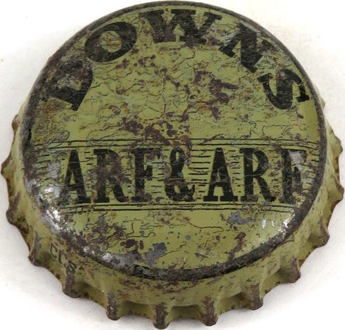 1939 Downs Arf & Arf Cork Backed Crown Buffalo New York