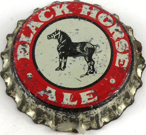 1947 Black Horse Ale Cork Backed Crown Toronto Ontario
