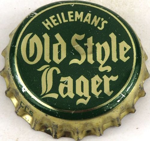 1952 Old Style Lager Beer (CCS) Cork Backed Crown La Crosse Wisconsin