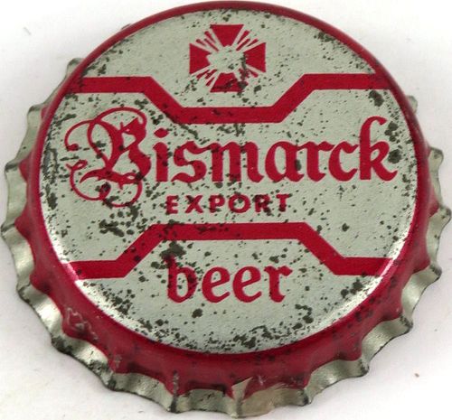 1958 Bismarck Export Beer Cork Backed Crown Chicago Illinois