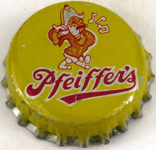 1949 Pfeiffer's Beer (Sealex) Cork Backed Crown Detroit Michigan