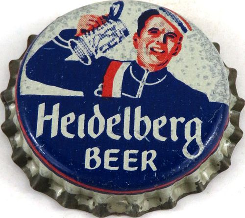 1955 Heidelberg Beer Cork Backed Crown Tacoma Washington
