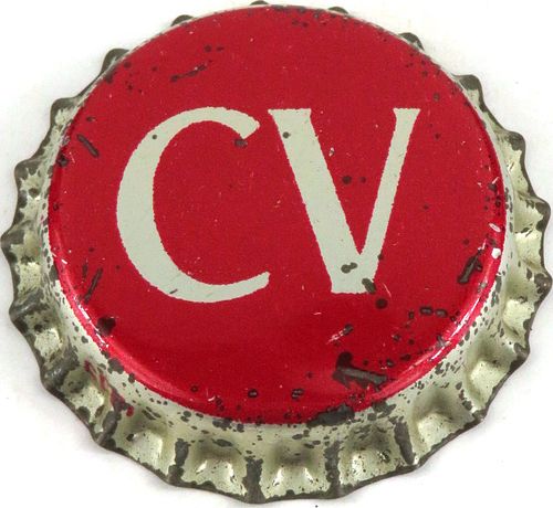 1952 Champagne Velvet Beer Cork Backed Crown Terre Haute Indiana