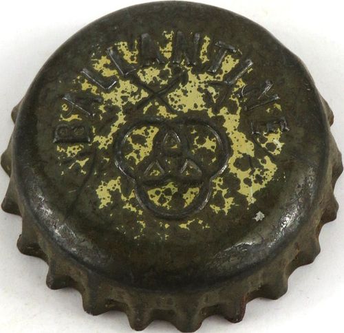 1937 Ballantine Beer (embossed) Cork Backed Crown Newark New Jersey