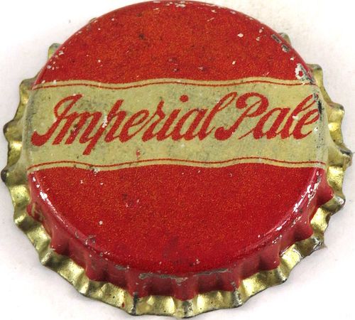 1933 Imperial Pale Beer Cork Backed Crown Kansas City Missouri
