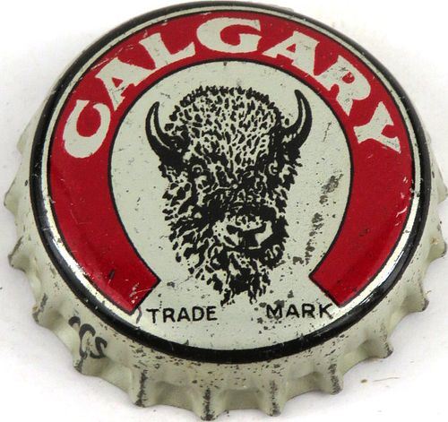 1944 Calgary Beer Cork Backed Crown Calgary Alberta