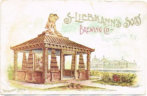 1911 S. Liebmann's Sons Brewing Company S. Liebmann's Sons Trade Card Brooklyn, New York