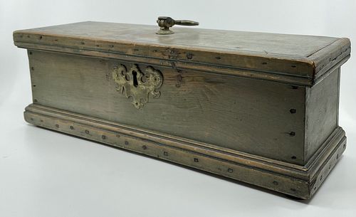 Early Painted Map Box