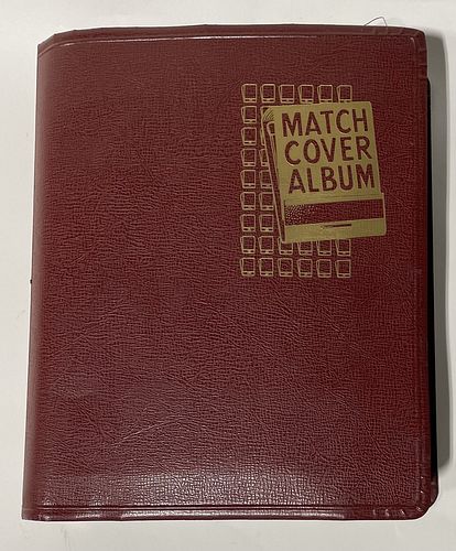 Collection of Matchbook Cover Albums